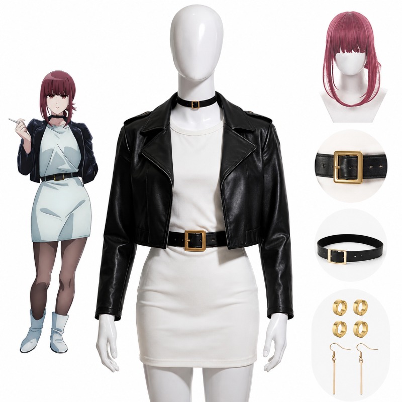 Leather Work Dress - Костюм для косплея 