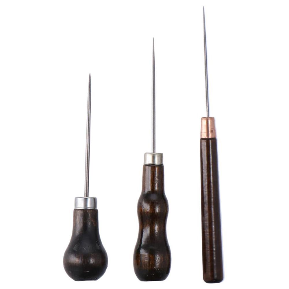 Leatherwork Punching Tool - 3 шт., инструменты для ремонта кожевенного