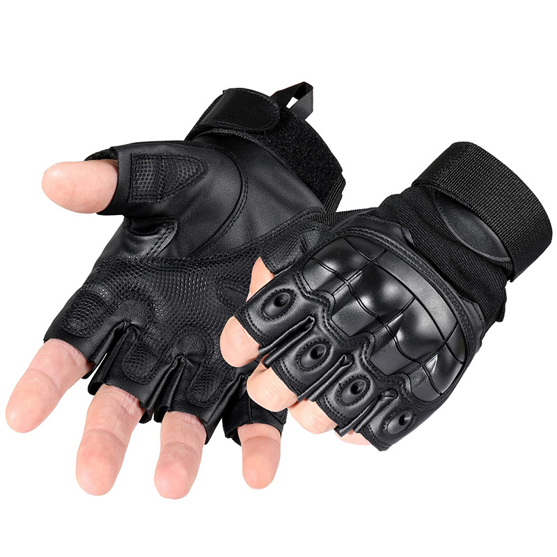 Leatherworking Items - Мотоциклетные тактические перчатки из искусственной кожи,