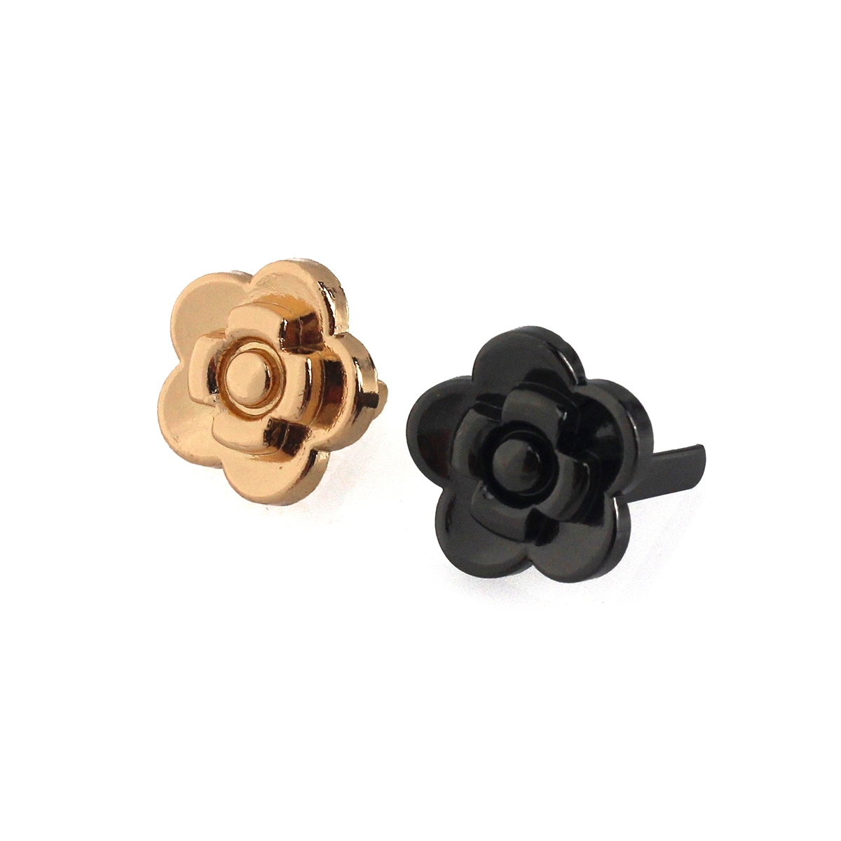 Leatherwork Flowers - Металлическая пряжка в форме цветка розы