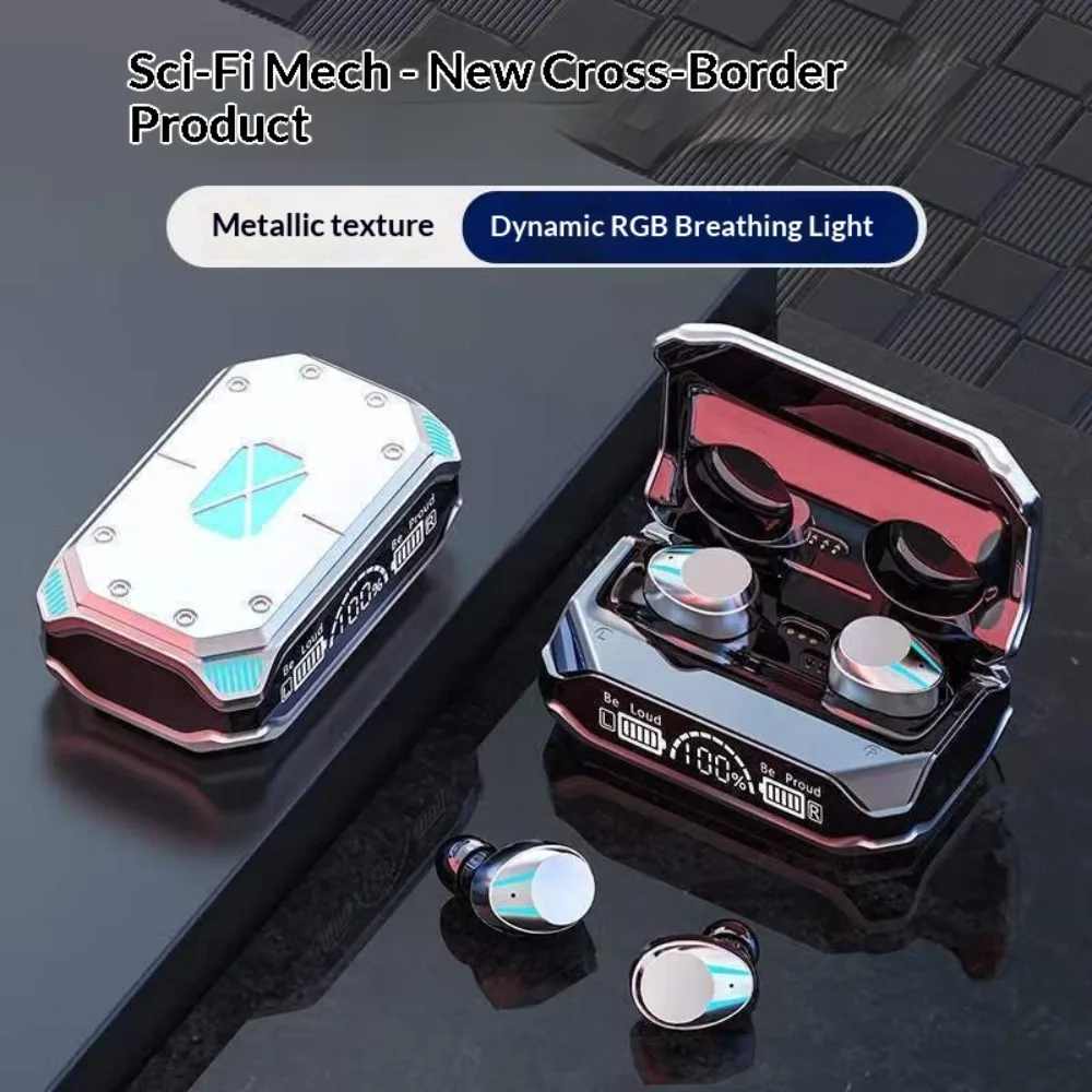 Leveling Leatherworking - Беспроводные наушники Bluetooth 5.3 с длительным