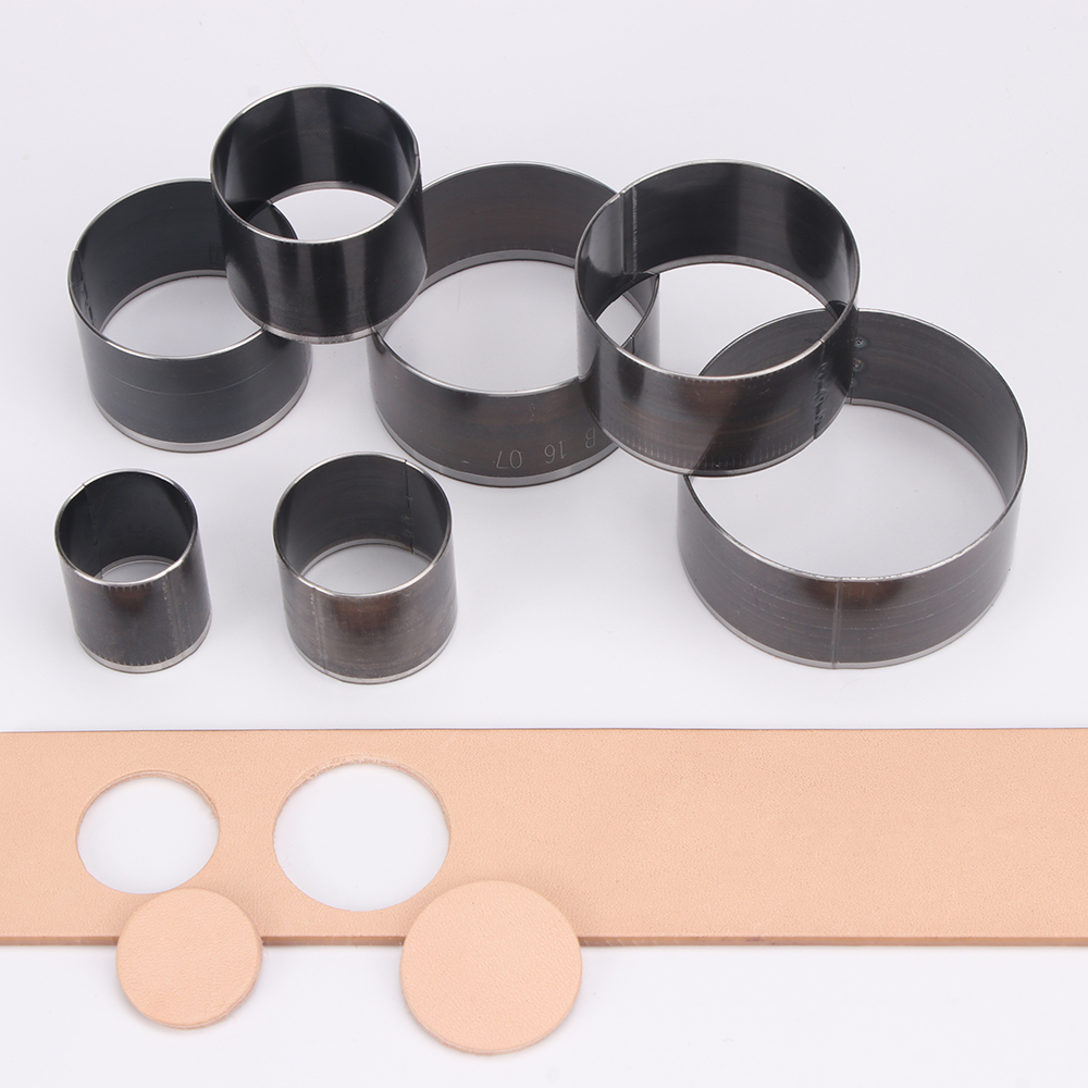 Leatherwork Punching Tool - Набор из 7 круглых пробойников для