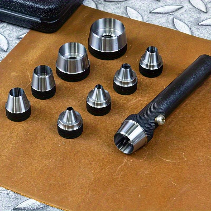 Набор из 10 пробойников для ко – обзор и цена Leatherwork Punching Tool