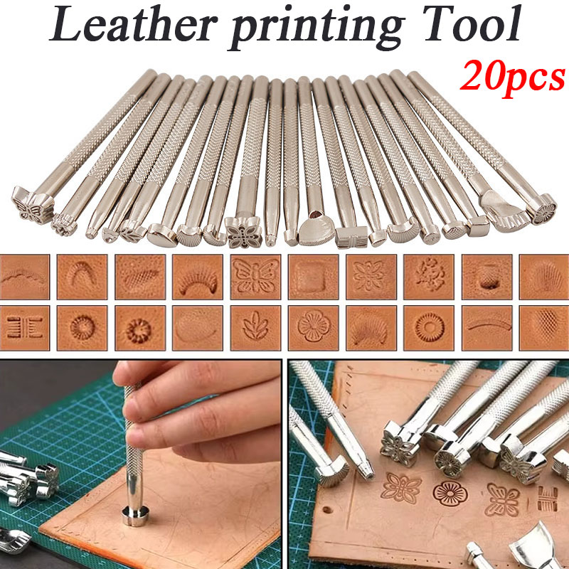 Набор из 20 инструментов для в – обзор и цена Leatherwork Punching Tool