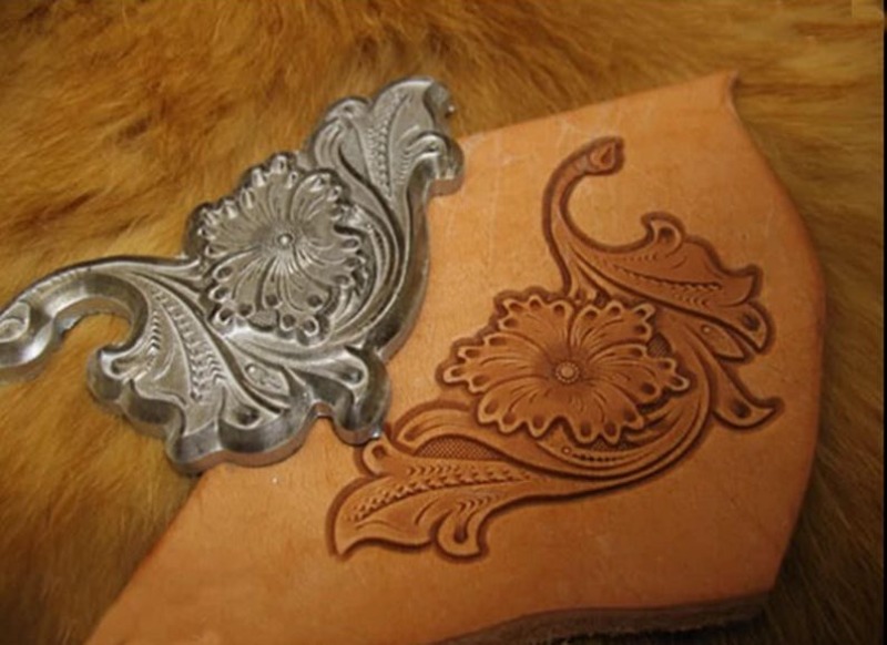 Штамп-форма для гравировки по  – обзор и цена Leatherwork Flowers