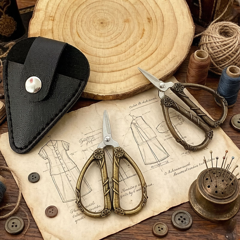 Миниатюрные винтажные ножницы  – обзор и цена Leather Work In Art