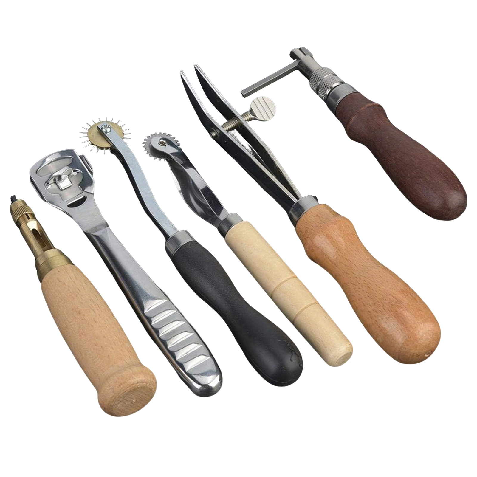 Набор инструментов для работы  – обзор и цена Leatherwork Punching Tool