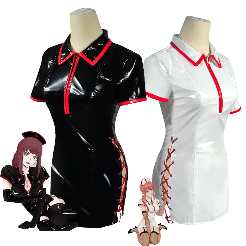 Костюм для косплея человека из – обзор и цена Leather Work Dress