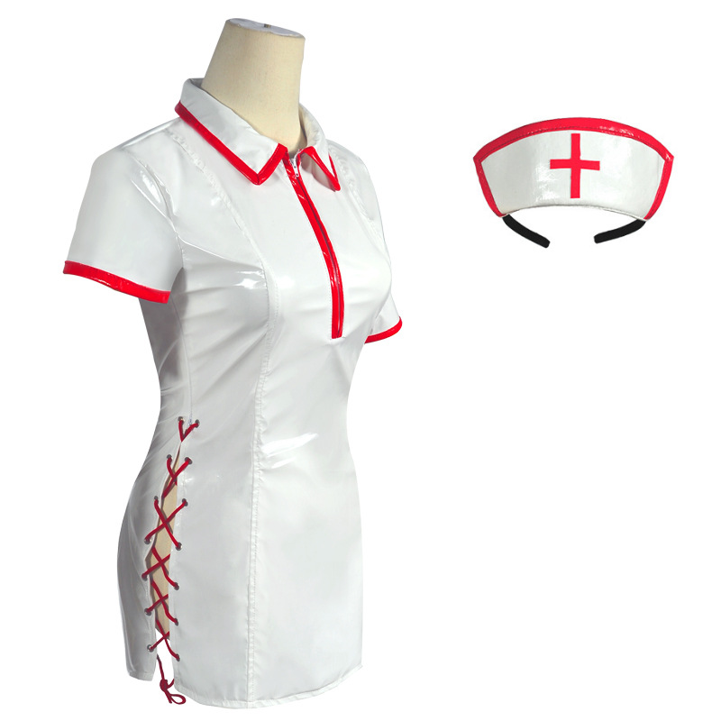 Костюм для косплея человека из – обзор и цена Leather Work Dress