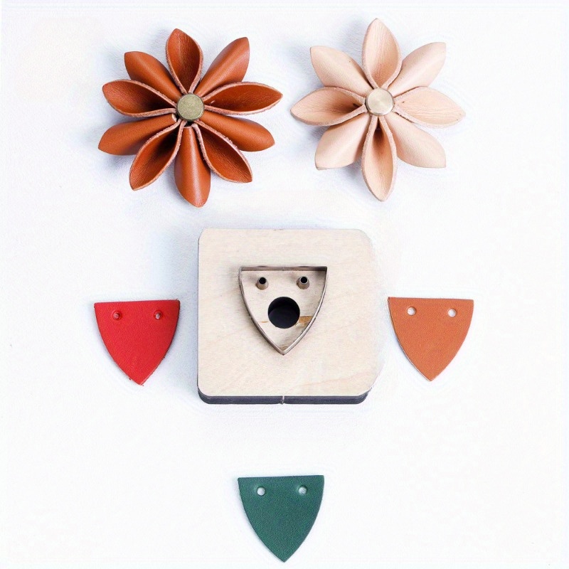 Стальная вырубная форма для ко – обзор и цена Leatherwork Flowers
