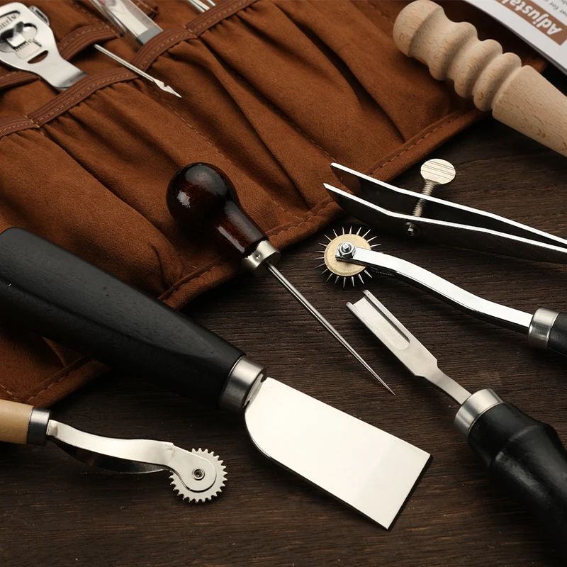 KRABALL профессиональный набор – обзор и цена Leatherwork Punching Tool