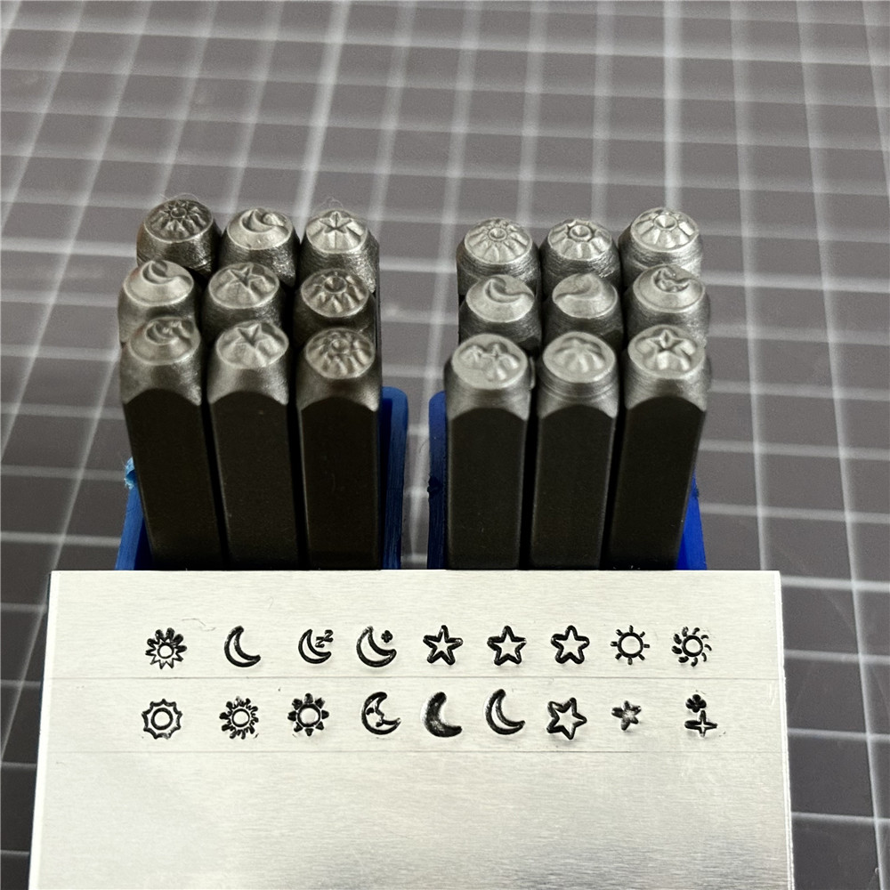 9 шт./набор, металлические шта – обзор и цена Leatherwork Punching Tool